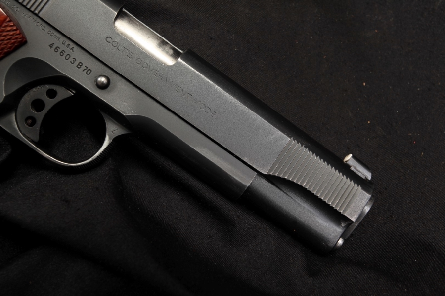 Custom Jim Hoag Colt Series 70 1911a1 .45 Acp SemiAuto Pistol, A